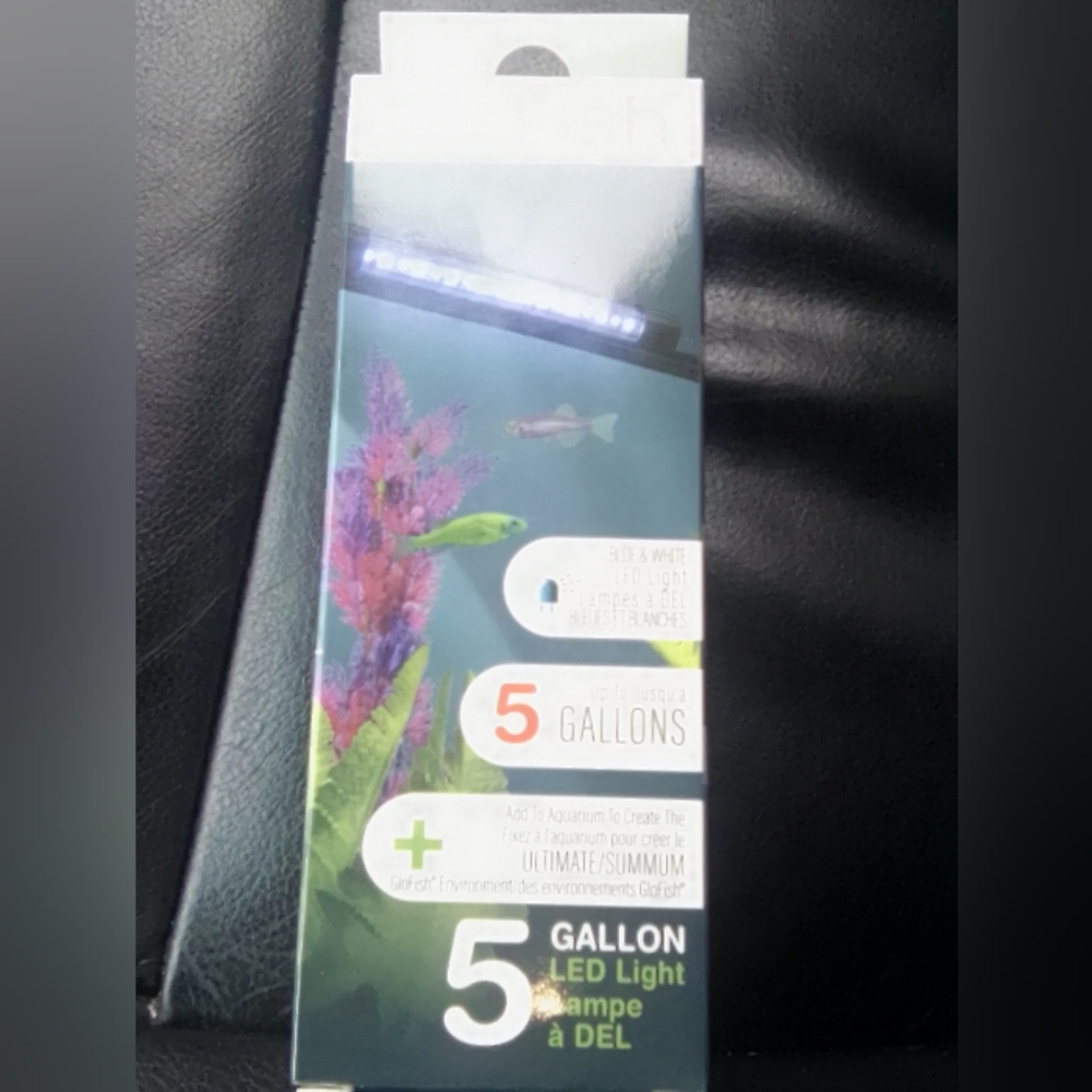 5 Gallon Aquarium Kit with LED Light NWOT!!!